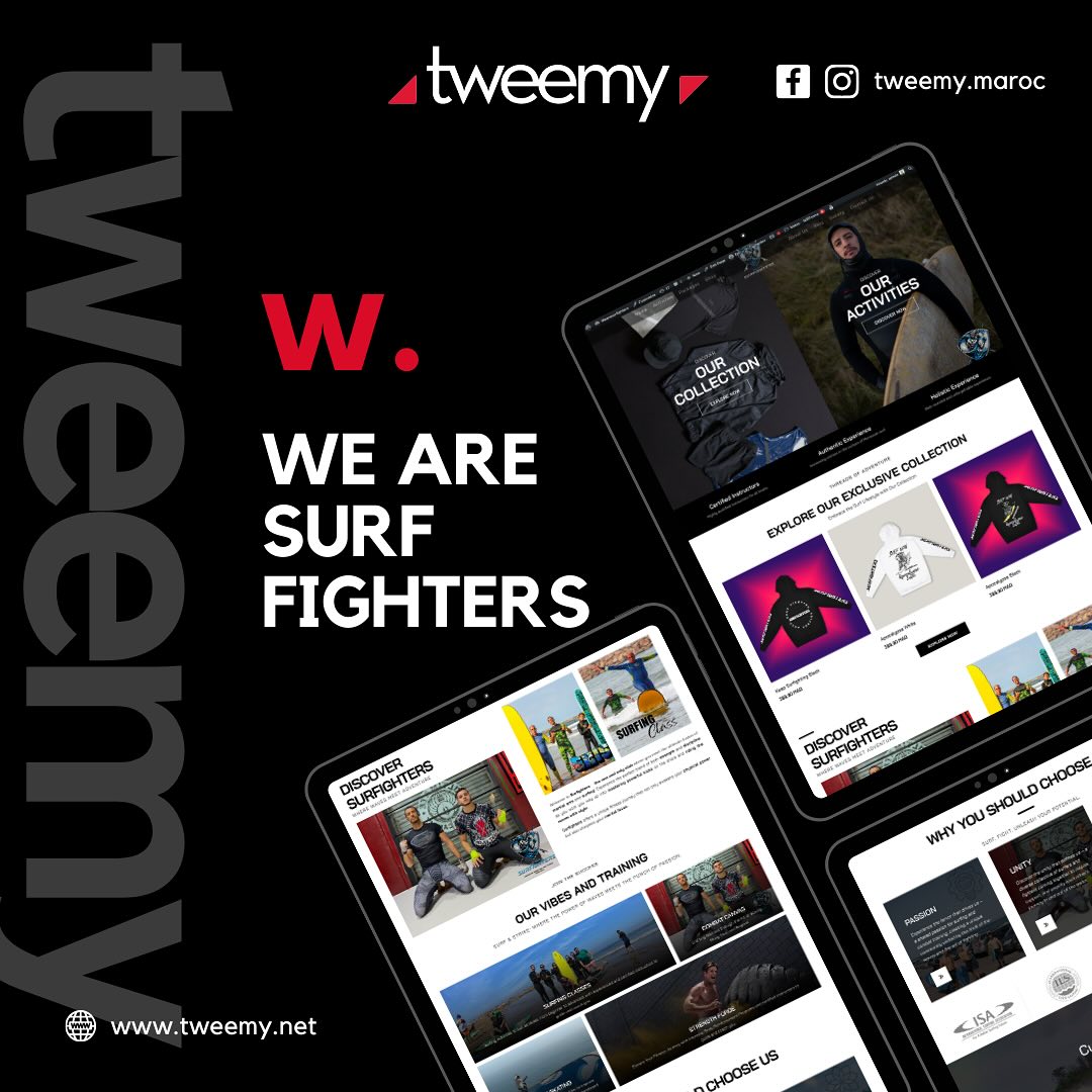 Surf des Nations — projet Tweemy